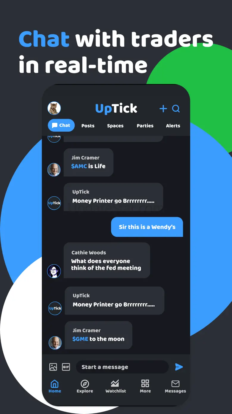 Uptick Finance: Stock Chat 1.1.5