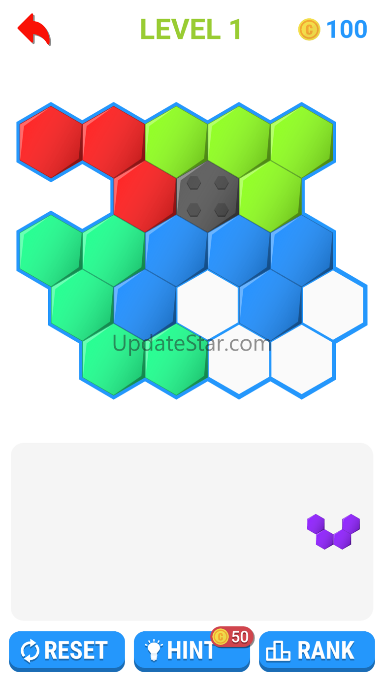 Block Puzzle - Hexagon Tangram 2.1