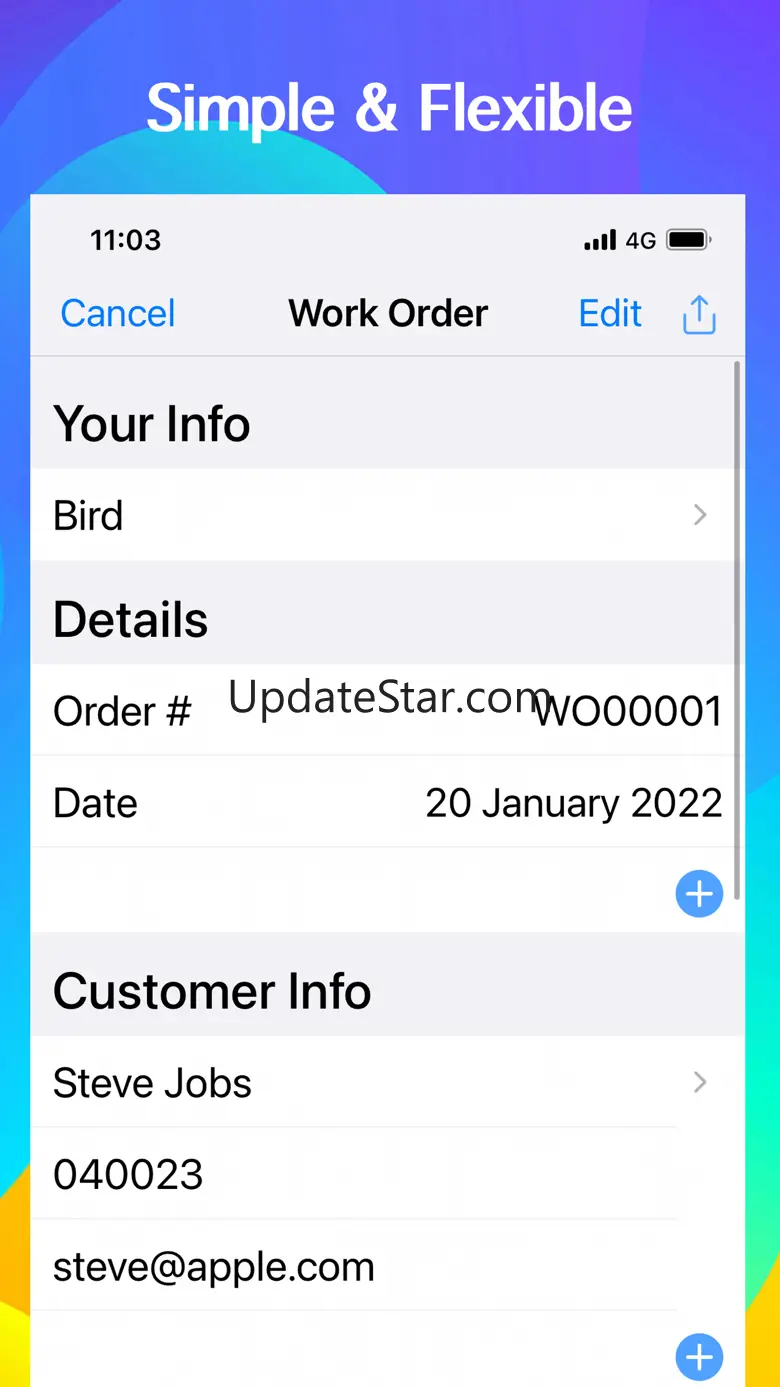 Work Order Maker - WOs Tracker 13.3