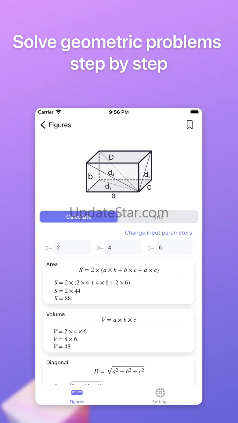 Geometry Solver: Calculator 1.4