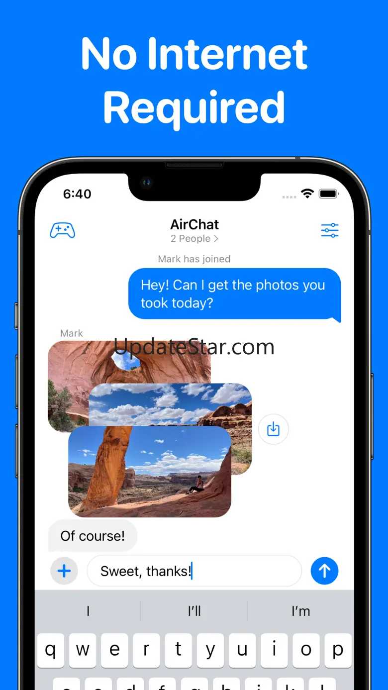 AirChat: Peer-to-Peer Chat 2.0