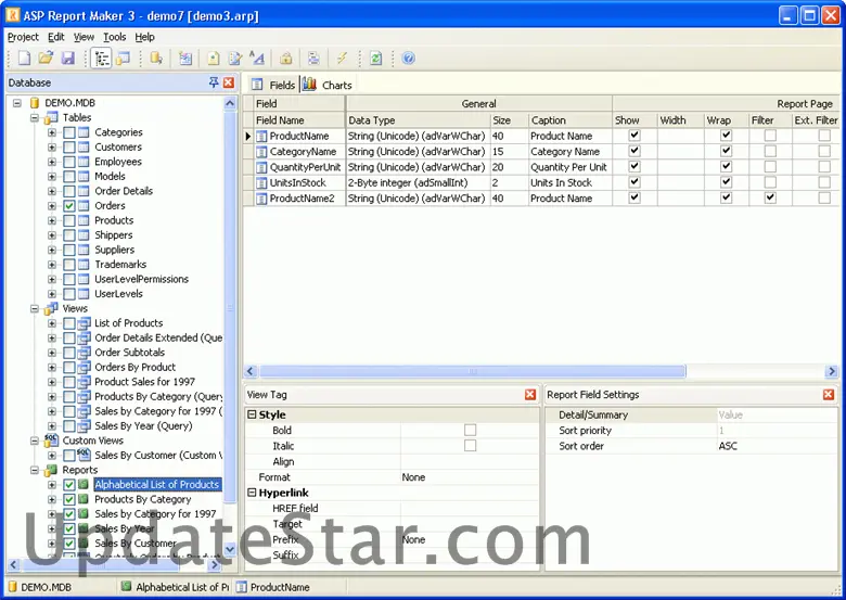 ASP Report Maker 11.0