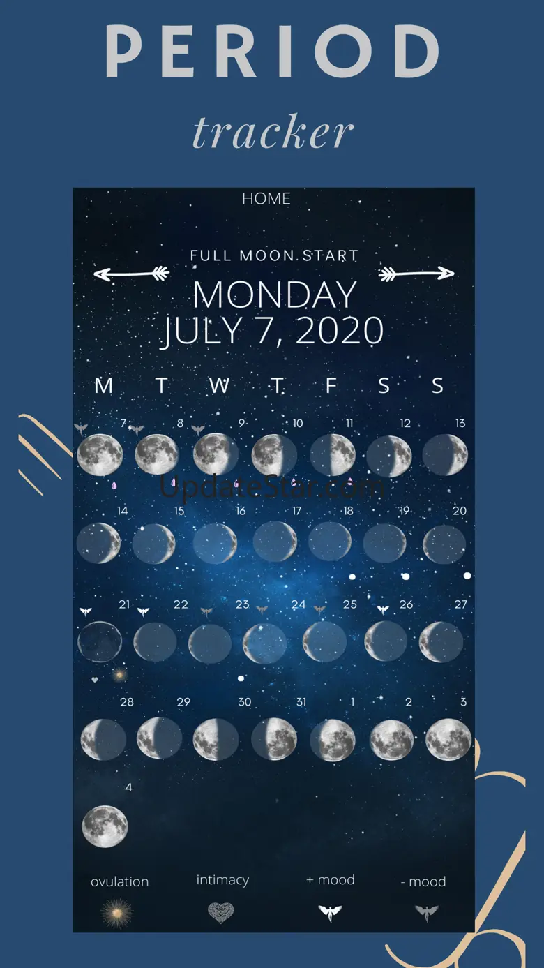 Full Moon Calendar App 2.5