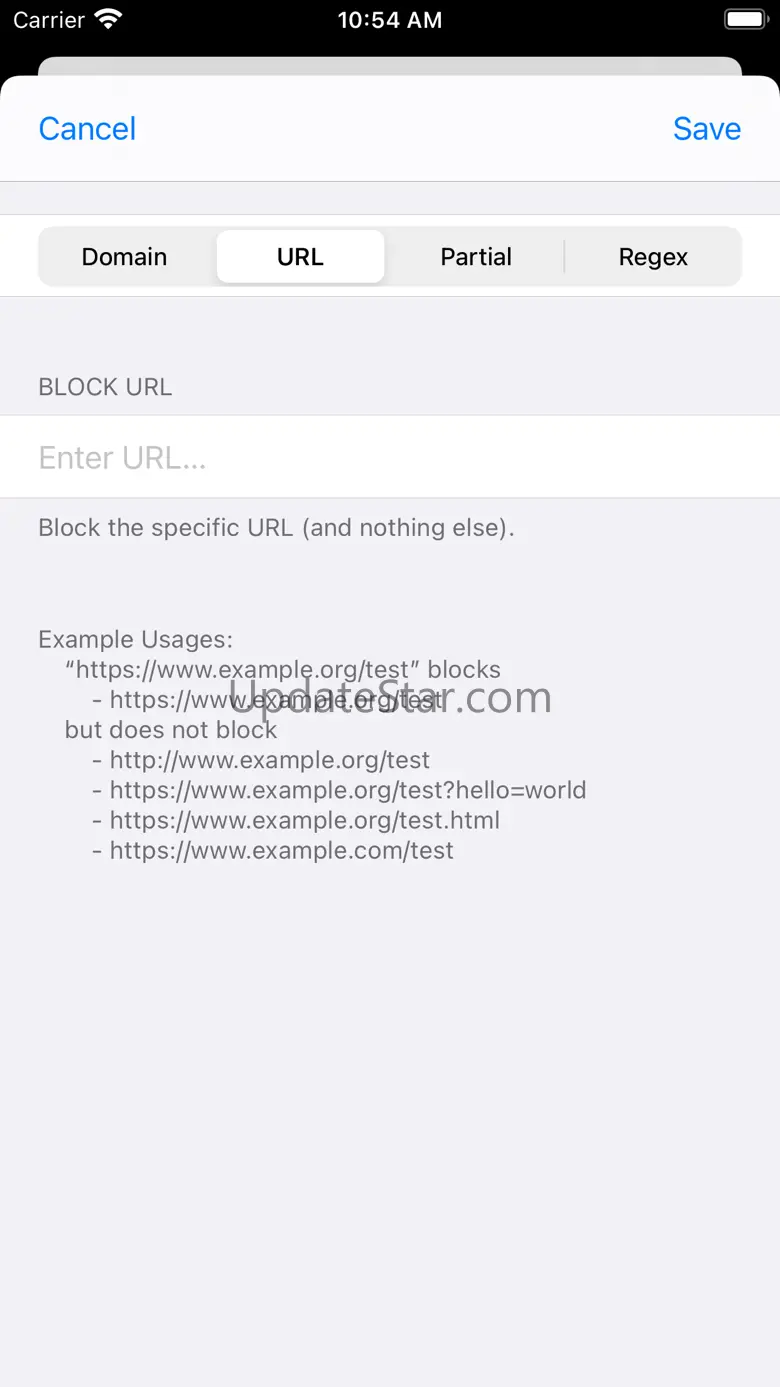 Domain & URL Blocker 1.1
