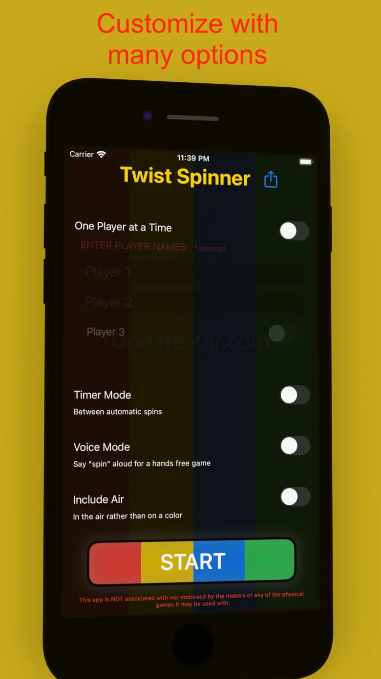 Twist Spinner: Hands Free 4.0