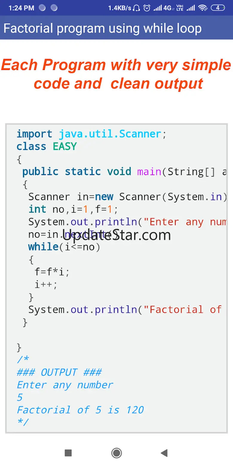 Java Programming App 10.0