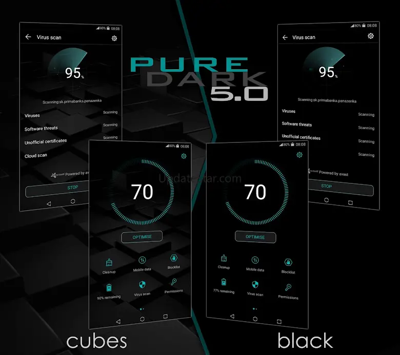 [EMUI5/8/9]PureDark 5.0 Theme 3.4