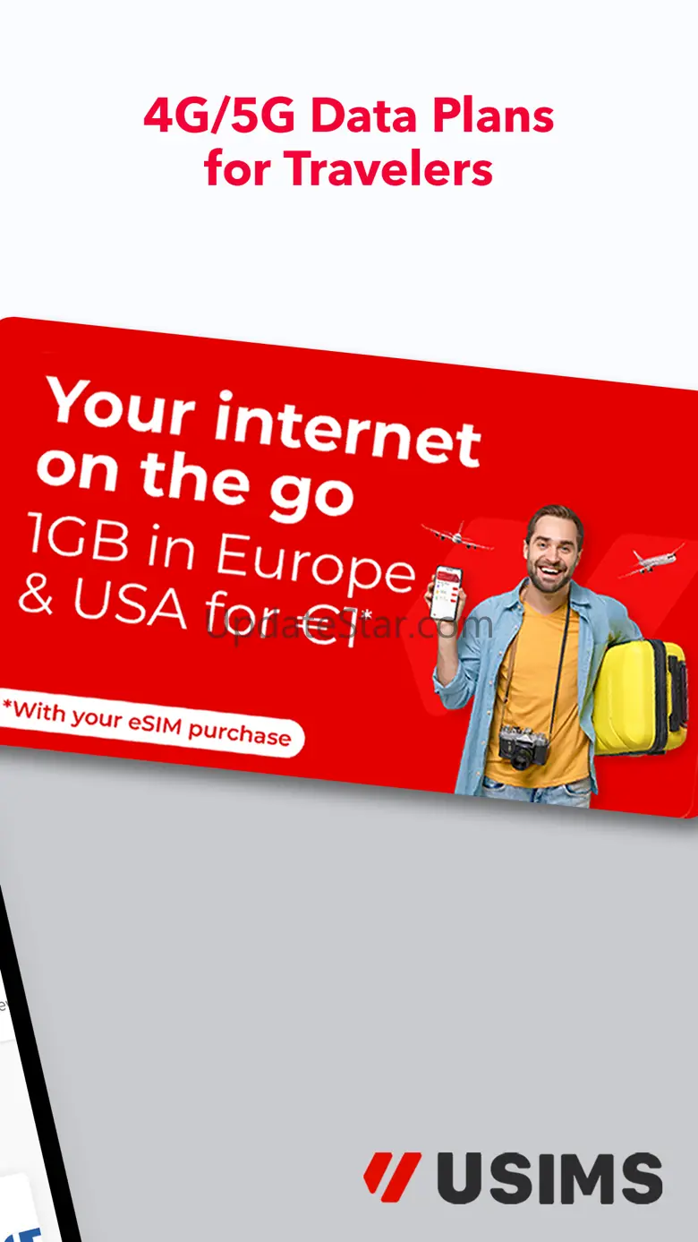 USIMS: Internet eSim Card 1.16