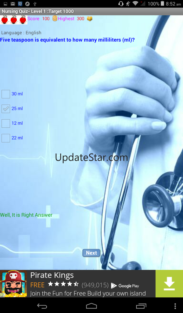 Nursing Quiz 2.6