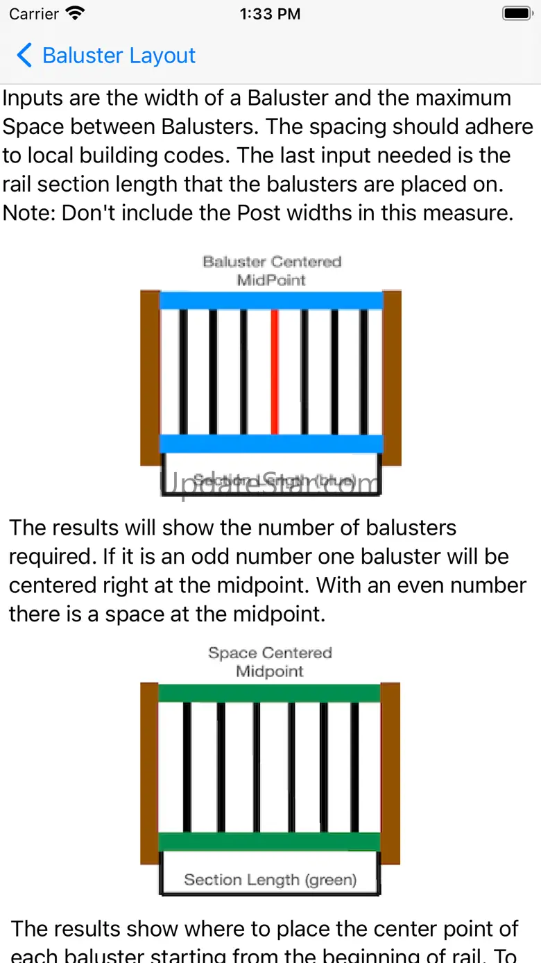 Baluster Layout 1.0.0