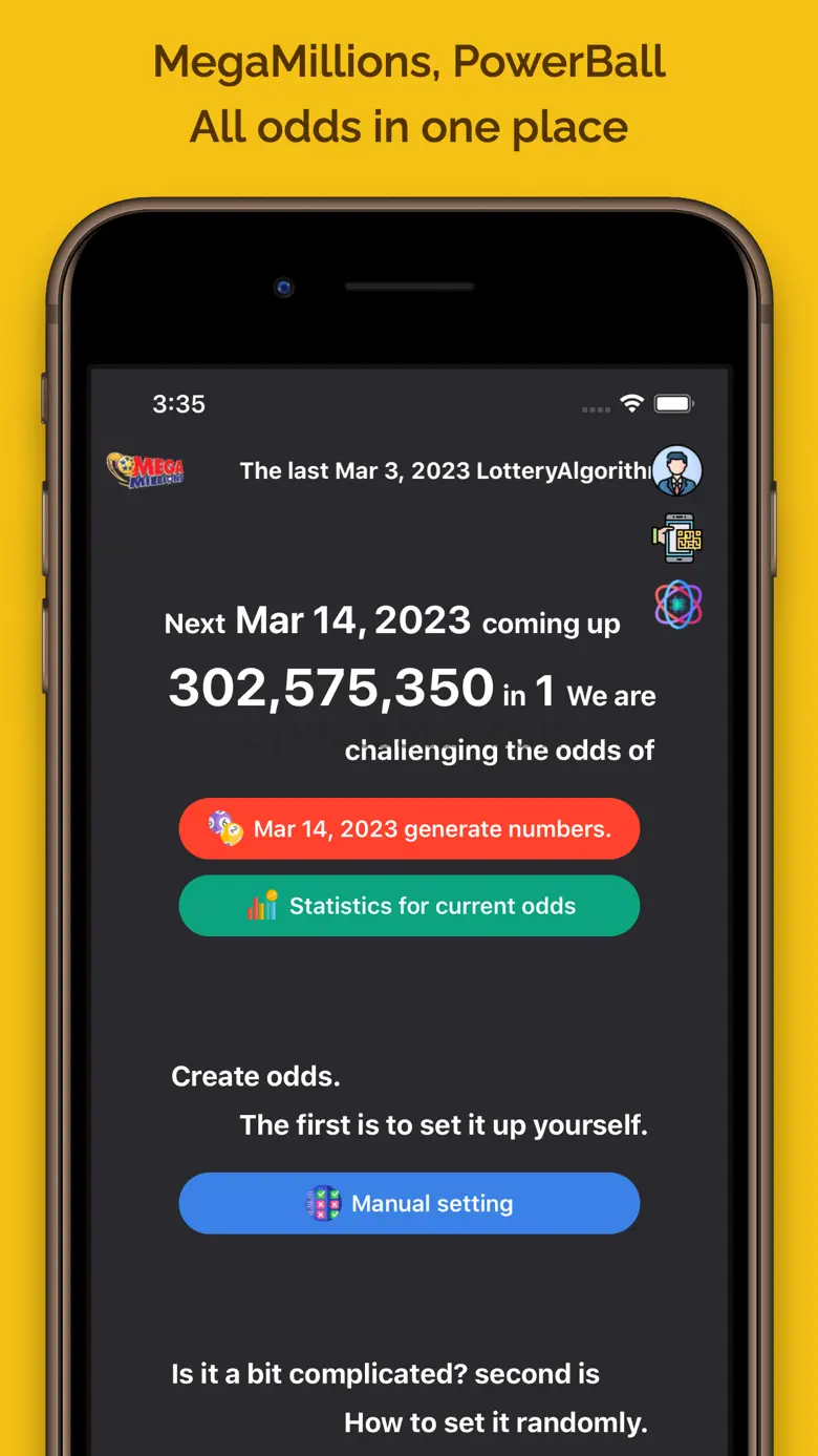 Lottery Algorithm 1.2.60