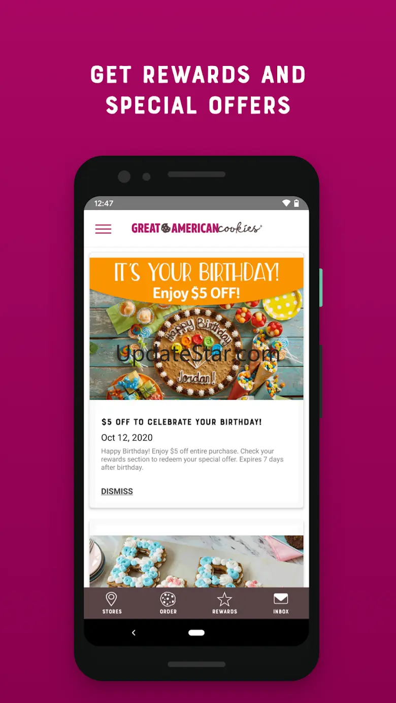 Great American Cookies Rewards 4.6