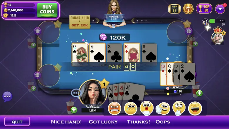 Omaha Poker™ 1.0.14