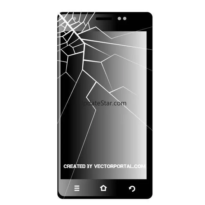 Real Broken Screen 8.1