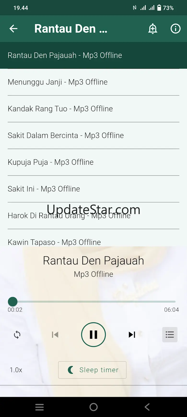 Lagu Minang Rantau Den Offline 2.4