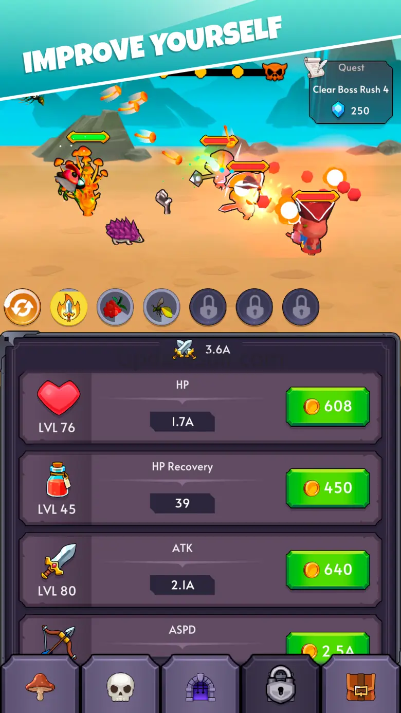 Mushroom Adventure: Idle RPG 1.0