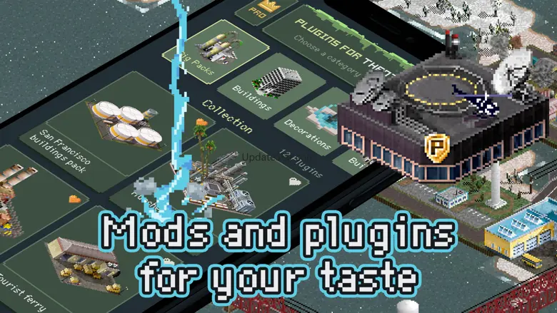Mods for TheoTown 1.4