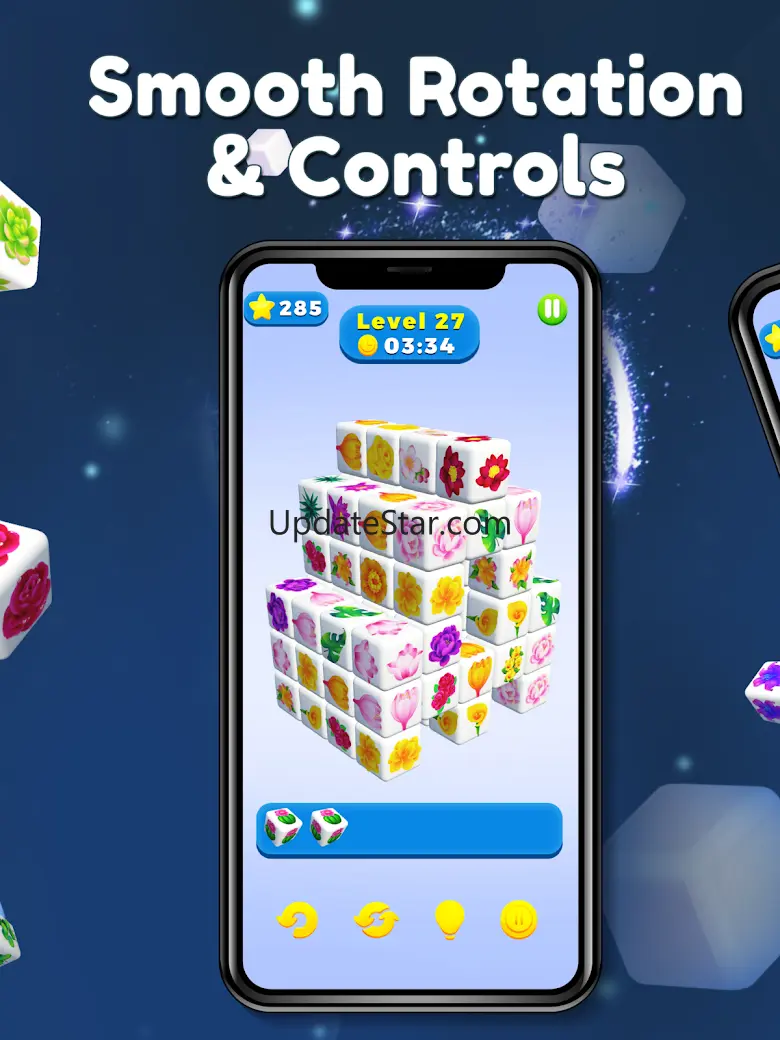 Flower Cube Quest: Tap Tiles 2.1