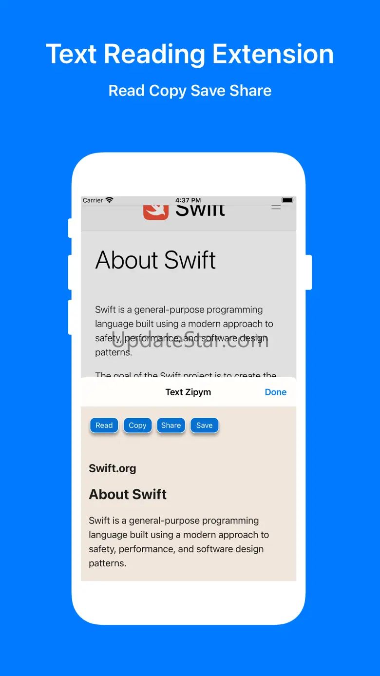 Text Zipym Reading Extension 1.0.2