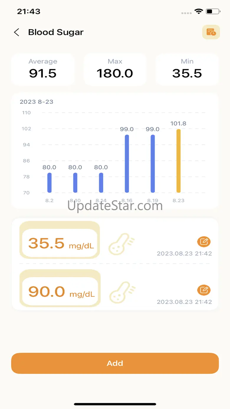 Blood pressure app:pulse track 1.1.1