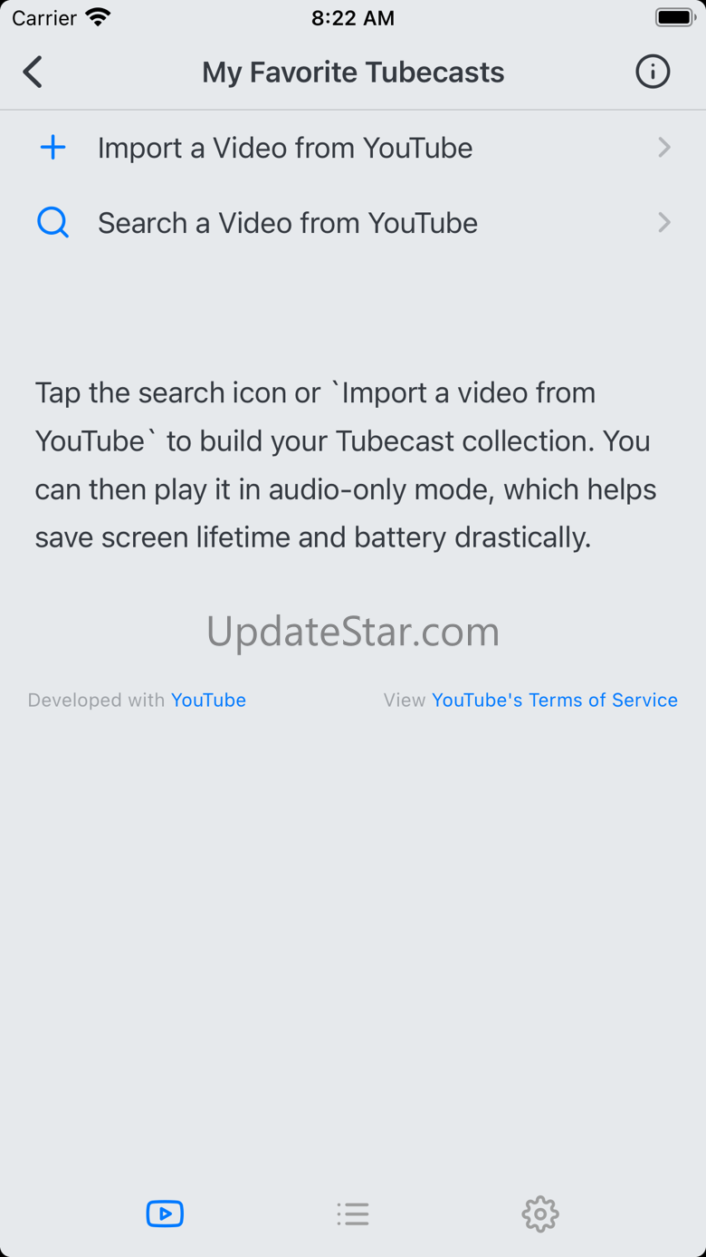 Tubecasts Air 1.0.7