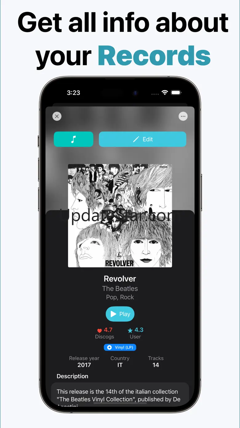 Music Tracker: Vinyl and CDs 1.0.10
