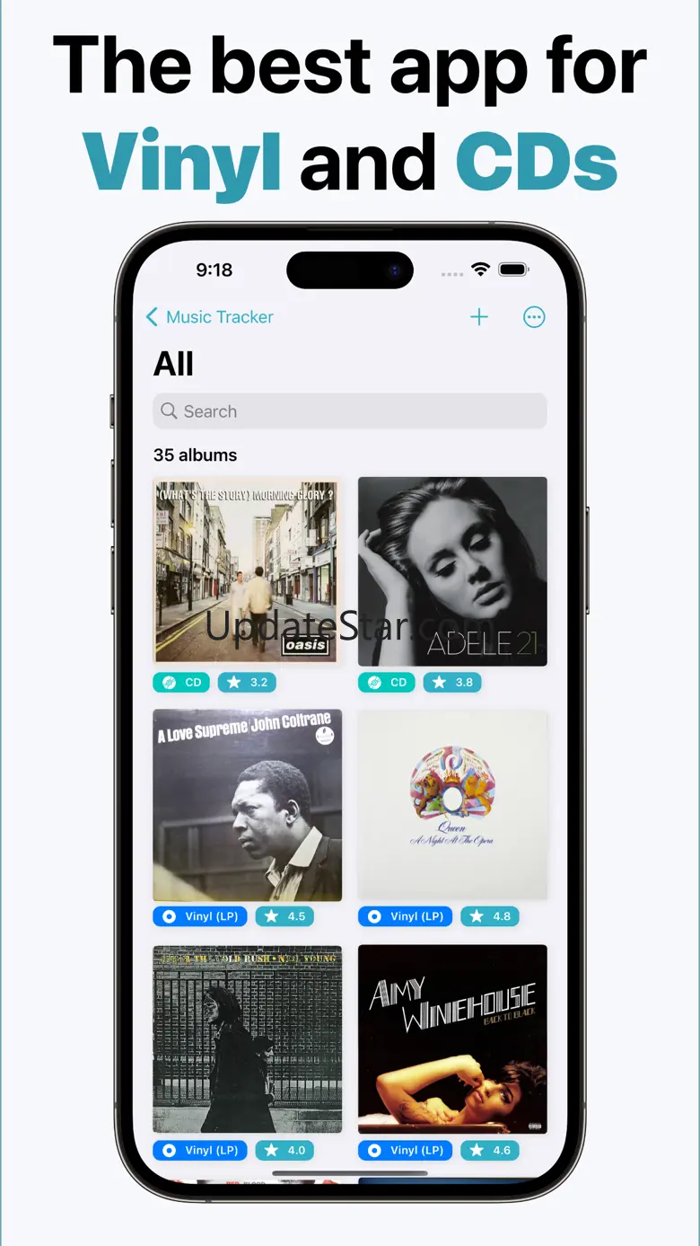 Music Tracker: Vinyl and CDs 1.0.10