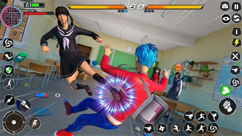 Anime School : Karate Fighting