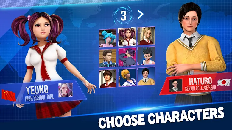 Anime School : Karate Fighting