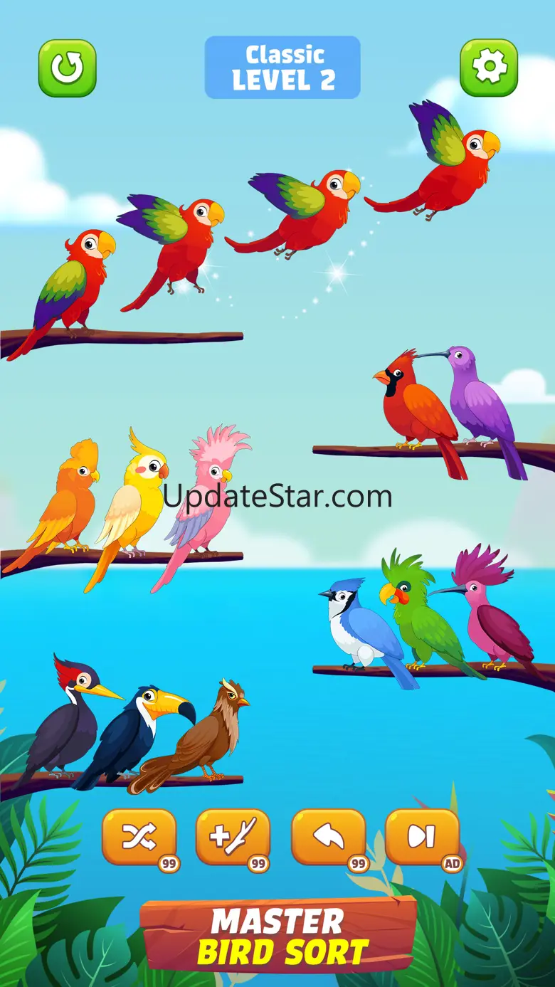Bird Sort: Color Puzzle Game 8.0.2