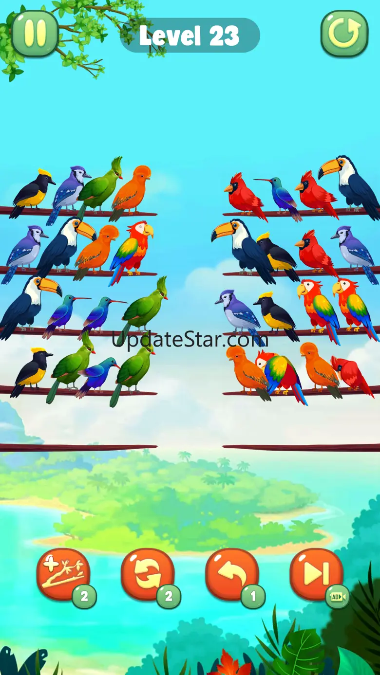 Color Bird Sort Puzzle Game 22.07.30