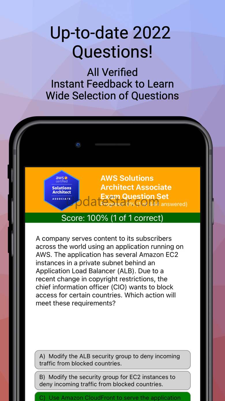 AWS Solutions Architect Assoc 7.0.5
