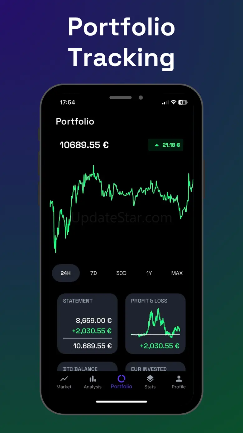 Bitcoin Tracker: Price & Stats 1.1.6