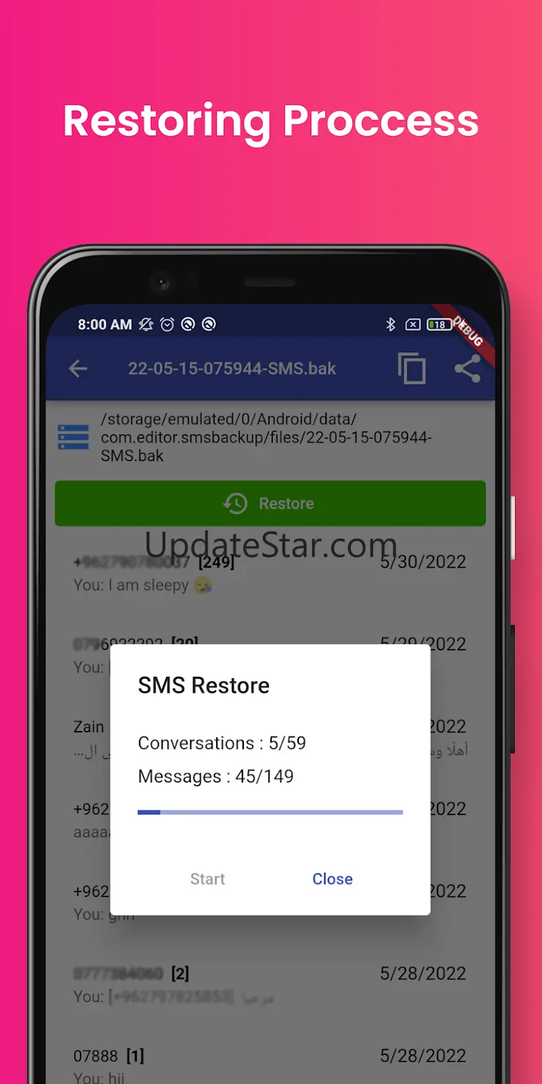 SMS Editor, Fake SMS, Backup 1.0.27