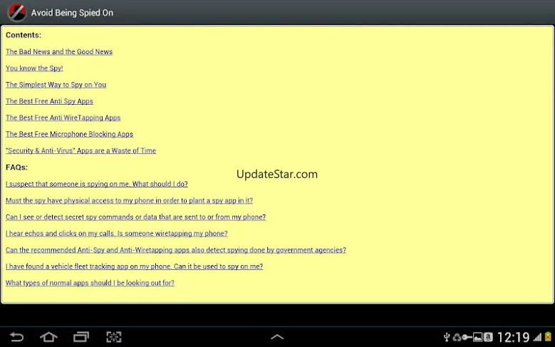 How To Avoid Being Spied On 2.4.1