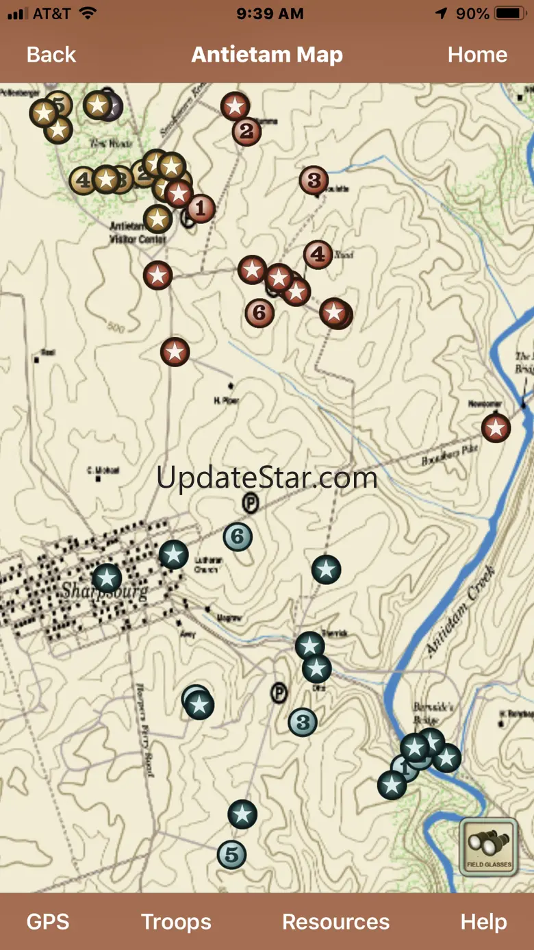 Antietam Battle App 4.0.5