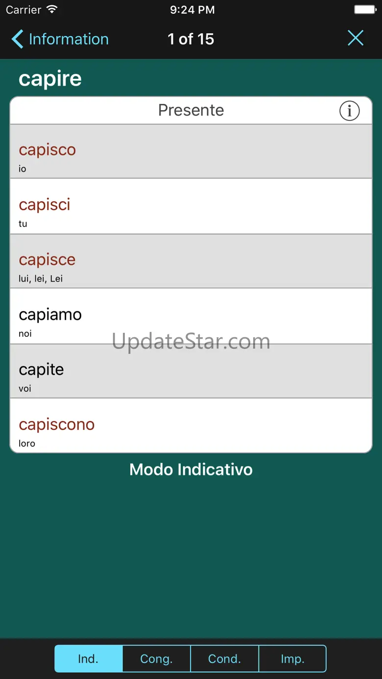 Italian Verbs & Conjugation 3.0.5