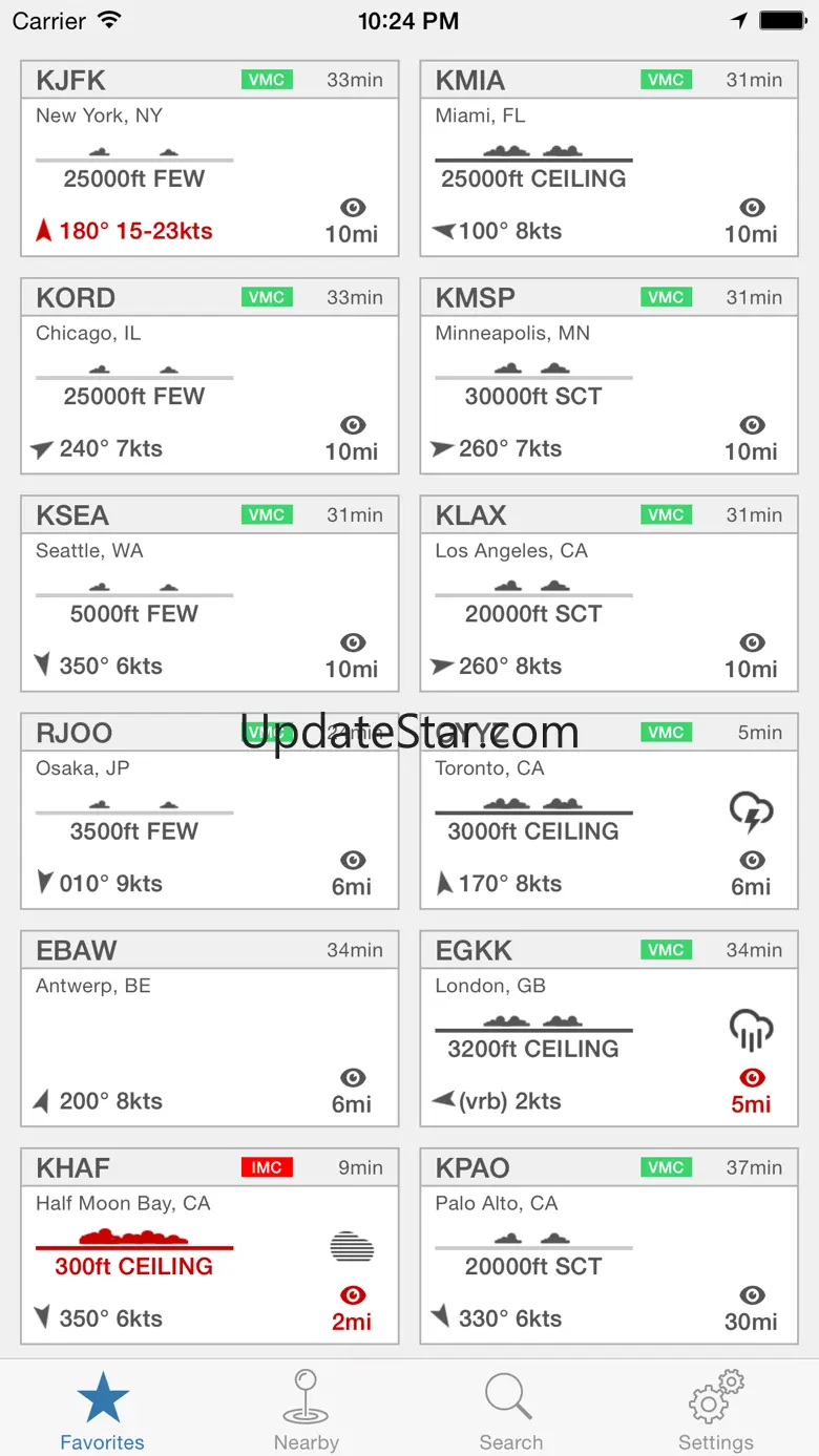 Sky Briefing 2.1.0