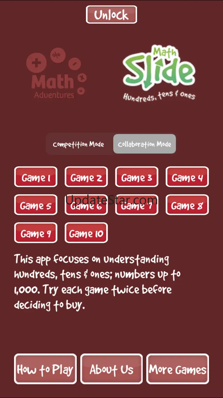 Math Slide: hundred, ten, one 1.4
