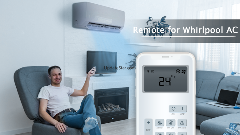 Remote for Whirlpool AC 2.6