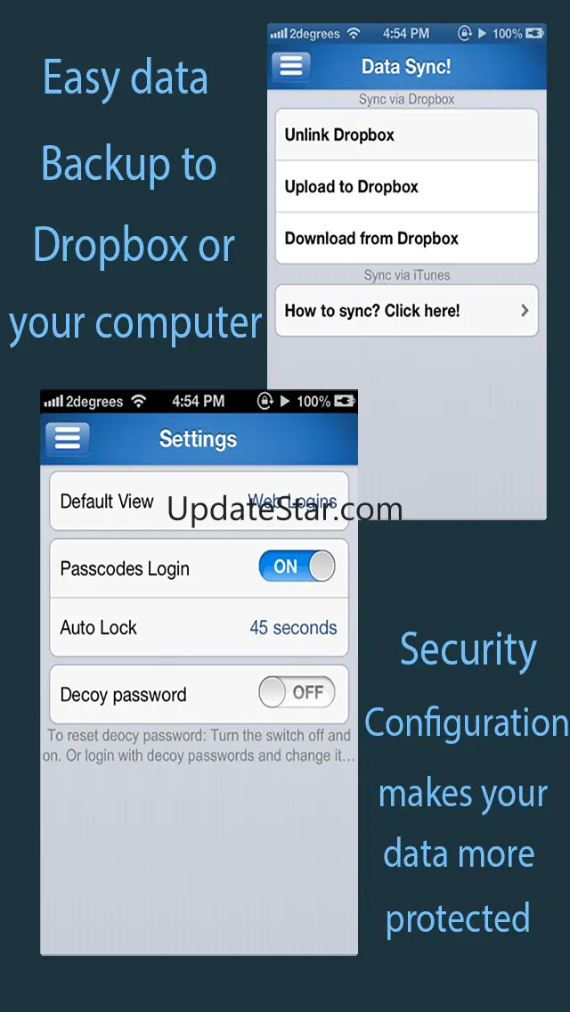 Info Lock Free - Keep Passwords Secure & Secret Notes Hidden 2.1