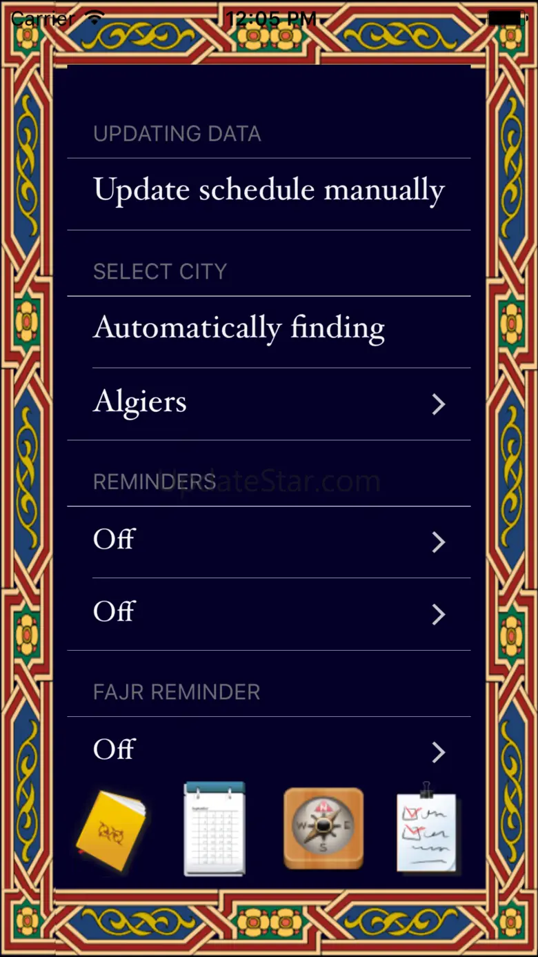 Prayers time 3.4.1