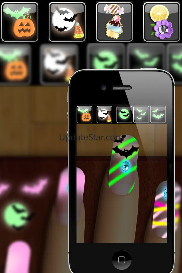 Glow Nails: Monster Manicure - Neon Nail Makeover Game 1.4