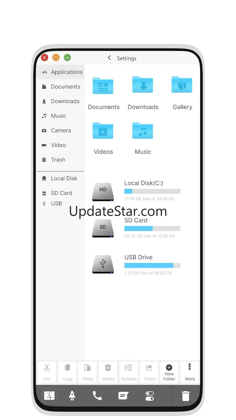 M Book OS 14 Launcher 16.8