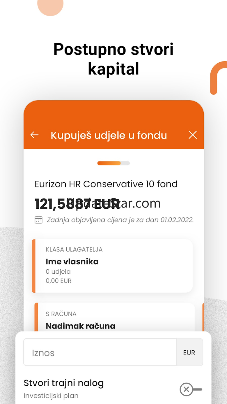 PBZ mobile banking application 8.0.325