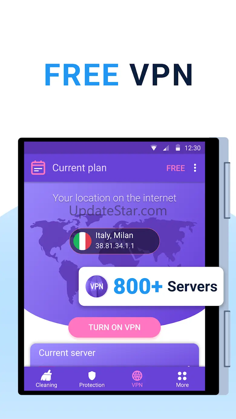 Cleaner + VPN + Virus cleaner