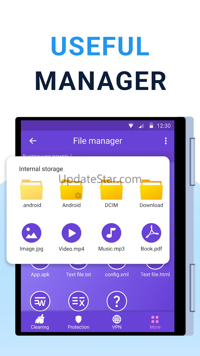 Cleaner + VPN + Virus cleaner