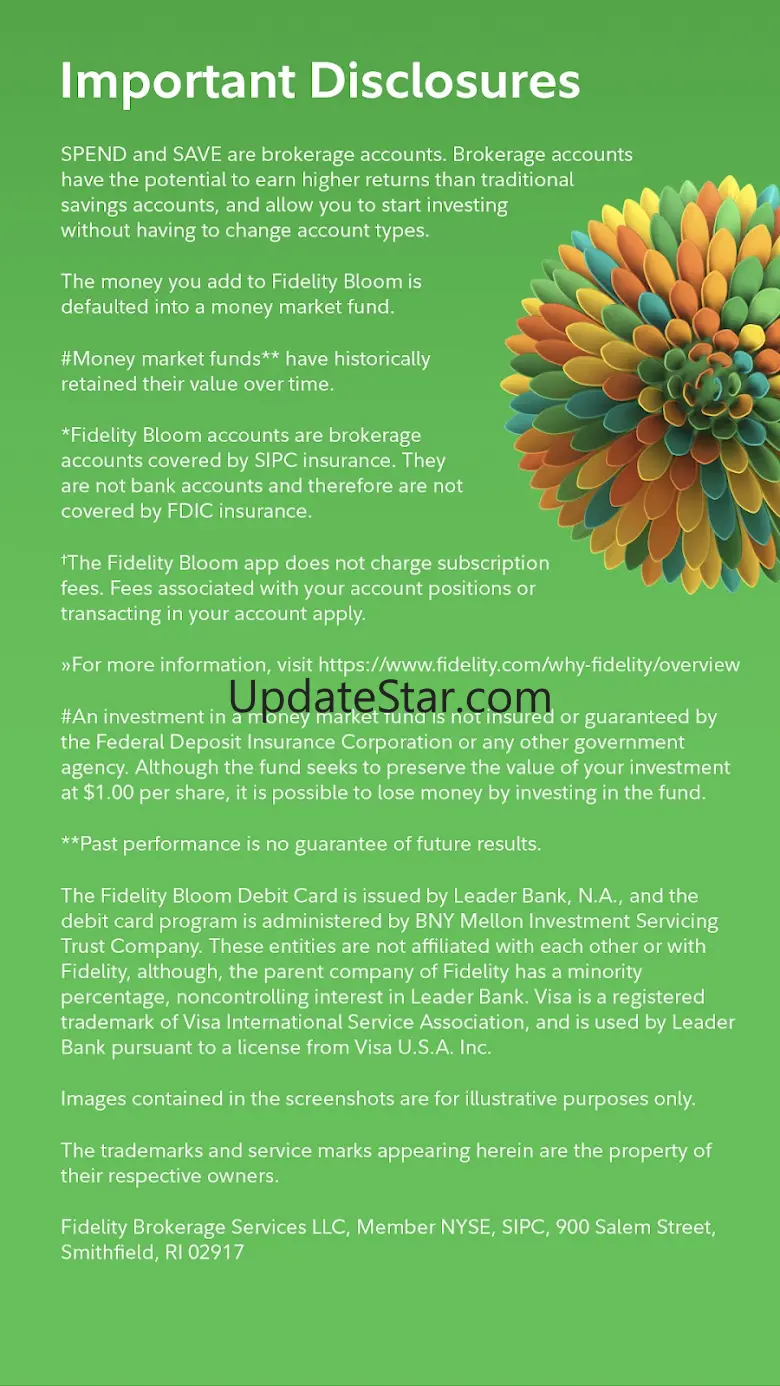 Fidelity Bloom®: Save & Spend 1.20