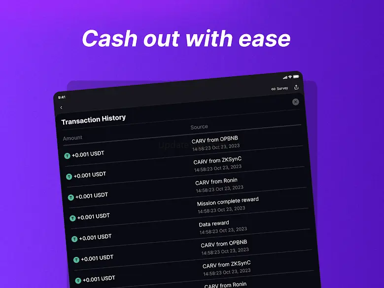 CARV: Data To Earn 3.5.4