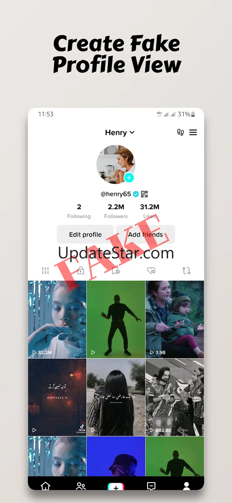 Fake TkTk - Followers, Views 3.0